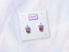 Bubble Tea Ear Studs
