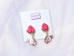 Bunny Pink Earrings