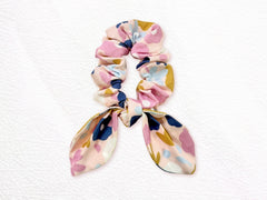 Bunny Scrunchie Dusty Pink Florals