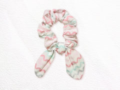 Bunny Scrunchie Minty Waves