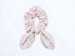 Bunny Scrunchie Pink Lace