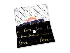 Card Wallet Gold Love