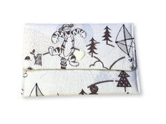 Card Wallet Kite Pooh Family