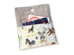 Card Wallet Mickey Safari