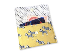 Card Wallet Mustard Zebra