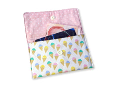 Card Wallet Pastel Ice Cream Cones