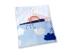 Card Wallet Rainbow Clouds