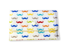 Card Wallet Rainbow Moustache