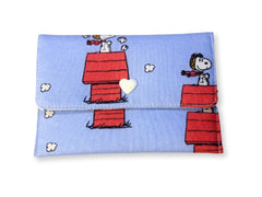 Card Wallet Snoopy Blue