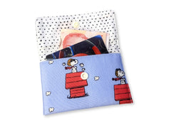 Card Wallet Snoopy Blue