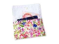 Card Wallet Watercolor Florals