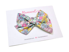 Bow Headband / Clip Liberty Tea Party