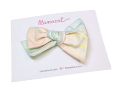 Bow Headband / Clip Vintage Ombre