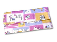 Hello Kitty Sweet Pink Grid Cash Wallet