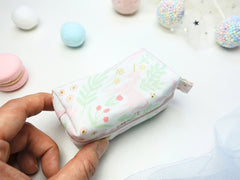 Mini Poofy Pouch Fantasy Unicorn