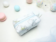 Mini Poofy Pouch Winter Bunny