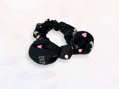 Mini Scrunchie Black XOXO