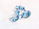 Mini Scrunchie Blue Fantasy