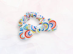 Mini Scrunchie Bright Rainbows