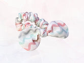 Mini Scrunchie Minty Waves