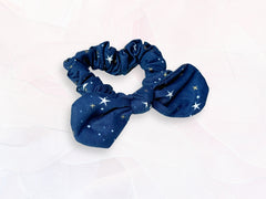 Mini Scrunchie Navy Stars