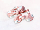Mini Scrunchie Pink Clouds