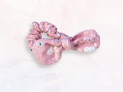 Mini Scrunchie Pink Rain Clouds