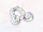 Mini Scrunchie Rainbow Dots