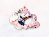 Mini Scrunchie Rose Gold Floral