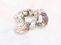 Mini Scrunchie Rose Gold Roses