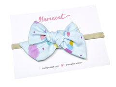 Bow Headband Ice Cream Spring