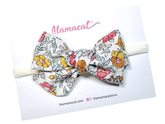 Bow Headband Tea Party Spring
