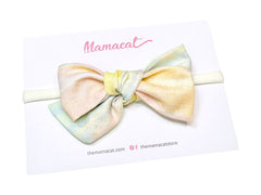Bow Headband / Clip Vintage Ombre