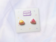 Rainbow Gems Ear Studs