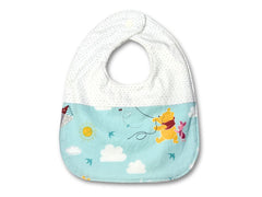 Round Bib Pooh Kite Turquoise