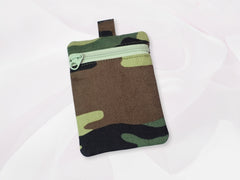 Zippy Pouch Camo Green