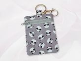 Zippy Pouch Panda Grey