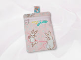 Zippy Pouch Vintage Bunny Play