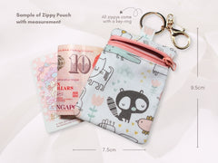 Zippy Pouch Rainbow Dino