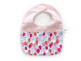 Round Bib Balloon Girl