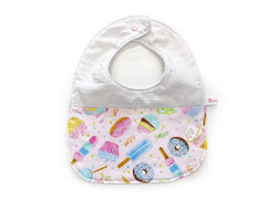 Round Bib Dessert Flossy