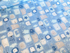 Minky Blanket Big Little Bear