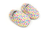 Rainbow Hearts Booties