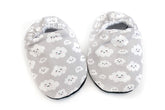 Smiley Cloud Grey Booties