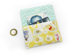 PRE-ORDER Fabric Wallet Pooh Yellow