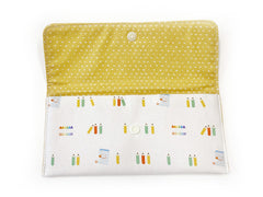 PRE-ORDER Fabric Wallet Pencil Notebook