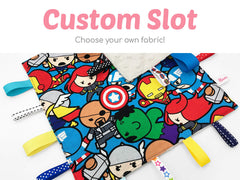 Custom Slot Taggie Blanket