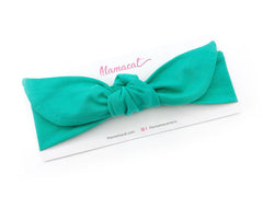 Notty Headband Solid Teal Green