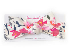 Notty Headband Watercolour Red Poppy