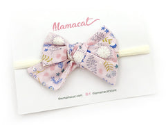 Bow Headband Floral Dreams